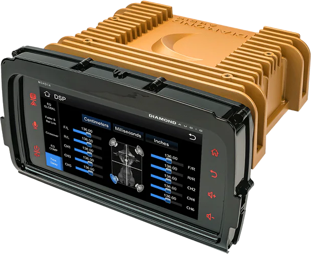 Diamond Audio BT Media Player FLH/T 14-25 Android/Apple CAR Play (MSHD14)