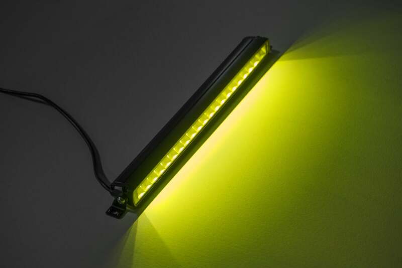 DV8 Offroad Elite Series 20-Inch Amber LED Light Bar — Single Row Off-Road Lighting