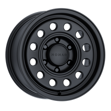 Cargar imagen en el visor de la galería, Nomad N501SB Convoy 16x8in / 6x139.7 BP / -10mm Offset / 106.1mm Bore - Satin Black Wheel