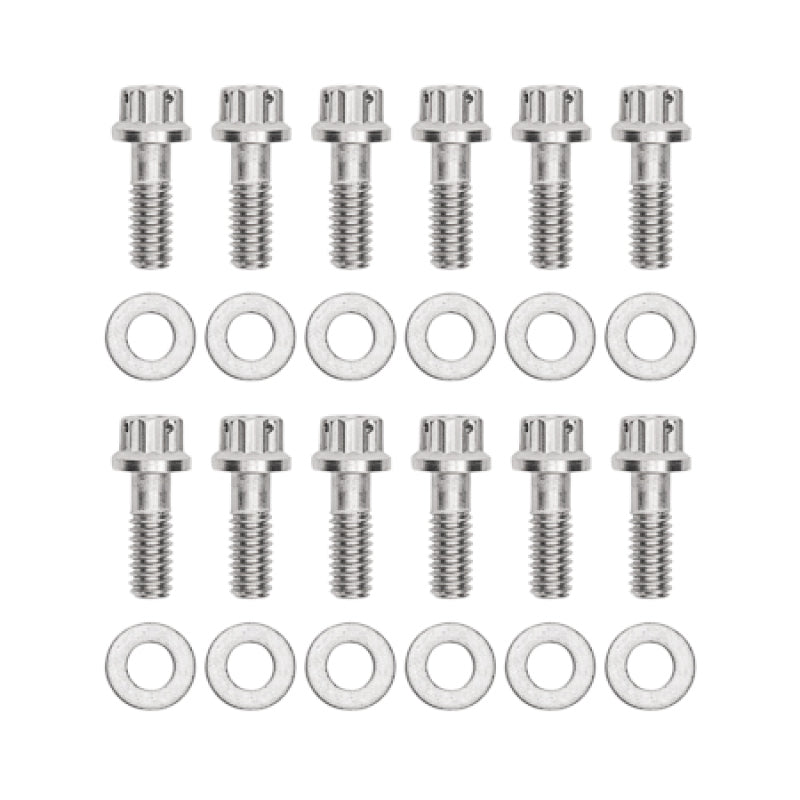 Wilwood Promatrix Rotor Bolt Kit for Hat/Rotor Assemblies — 12 Point Mounting