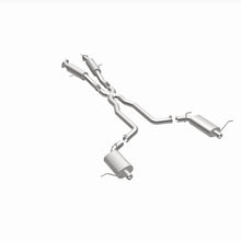 Cargar imagen en el visor de la galería, MagnaFlow 12 Jeep Grand Cherokee V8 6.4L Dual Split Rear Exit Stainless Cat Back Performance Exhaust