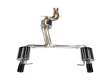 AWE Tuning Audi C7 A6 3.0T Touring Edition Exhaust - Dual Outlet Diamond Black Tips