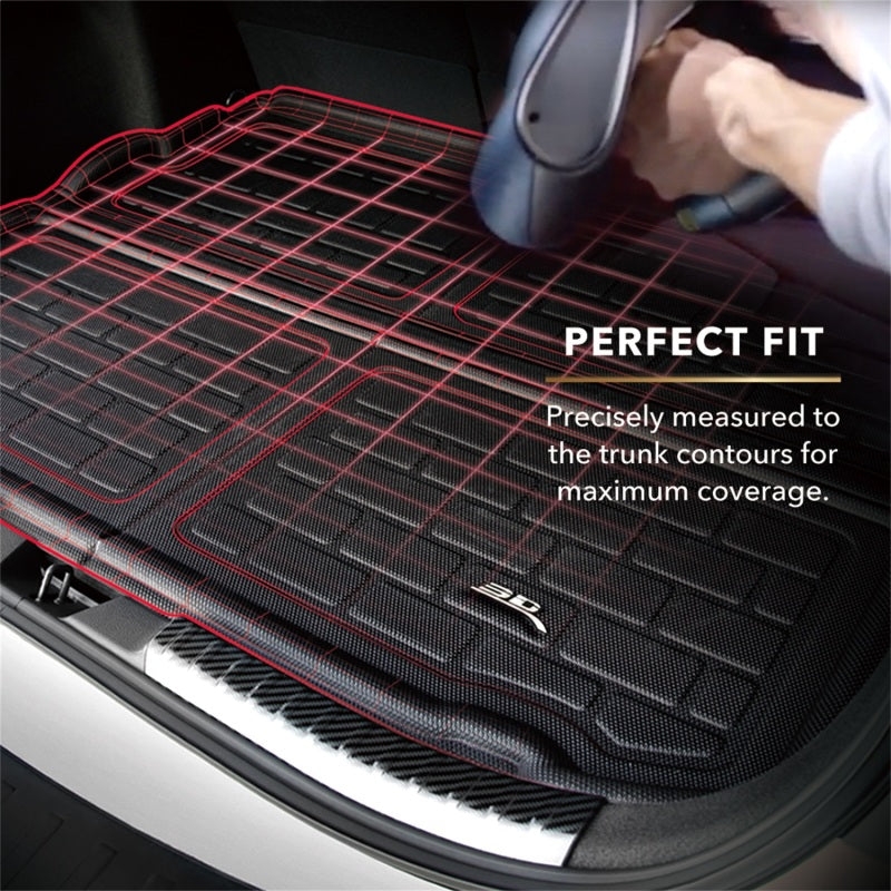 3D MAXpider 24-26 Chevrolet Trax Kagu Black Cargo Liner