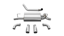 Load image into Gallery viewer, Corsa 2018-2024 Jeep Wrangler JL 2.5in Dual Rear Exit Polished Tips Sport Axle-Back Exhaust