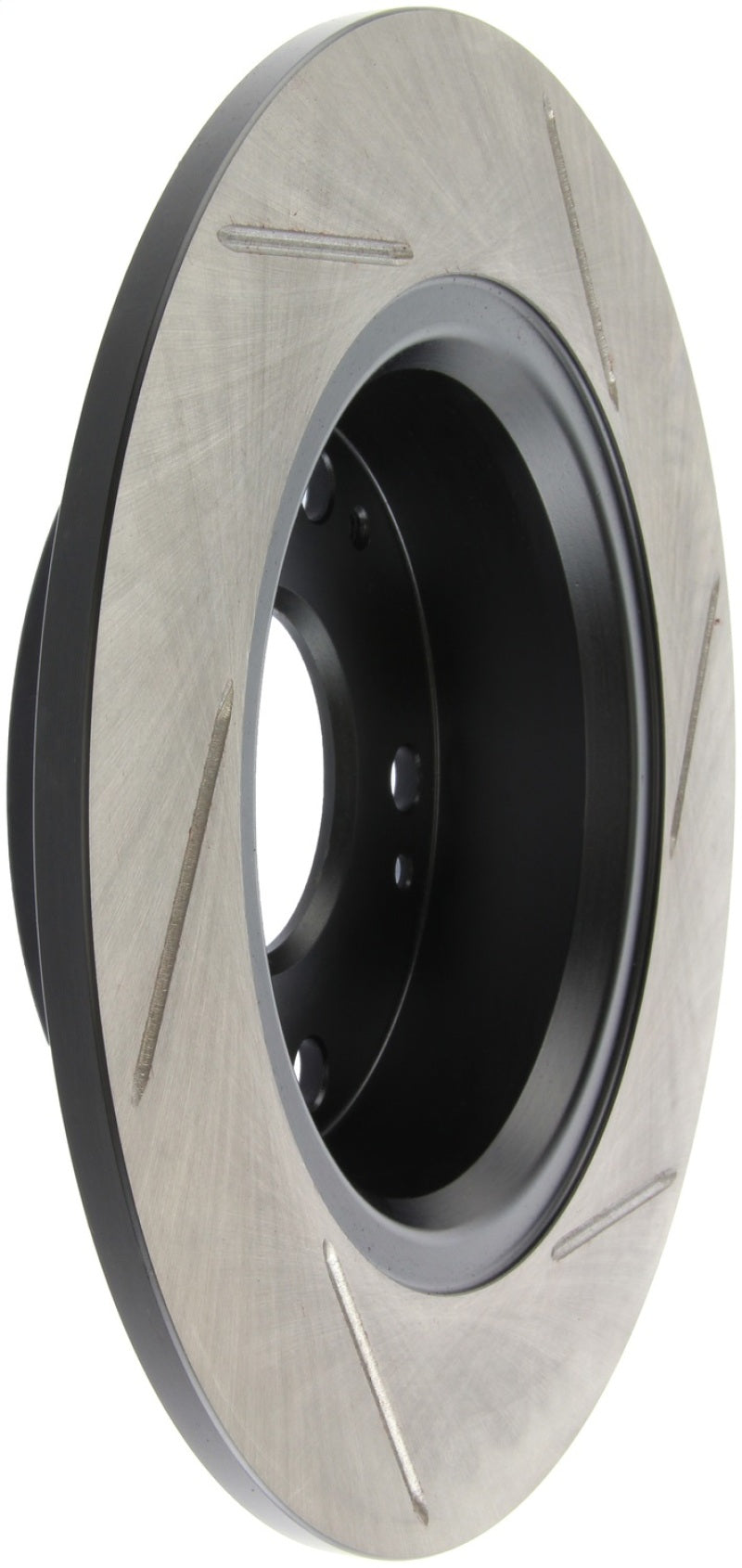 StopTech Power Slot Slotted Rear Rotor — Fits 04-08 Acura TSX, 03-07 Honda Accord V6