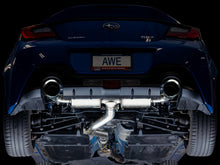 Cargar imagen en el visor de la galería, AWE Subaru BRZ/ Toyota GR86/ Toyota 86 Touring Edition Cat-Back Exhaust- Chrome Silver Tips