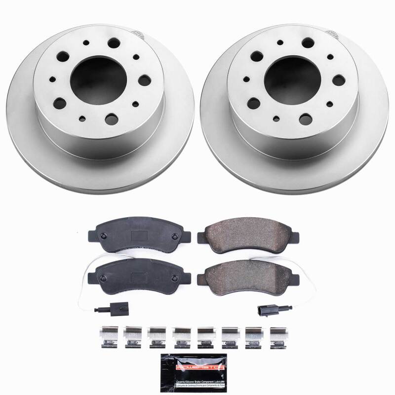 Power Stop 14-21 Ram ProMaster 1500 Rear Z23 Coated Brake Kit