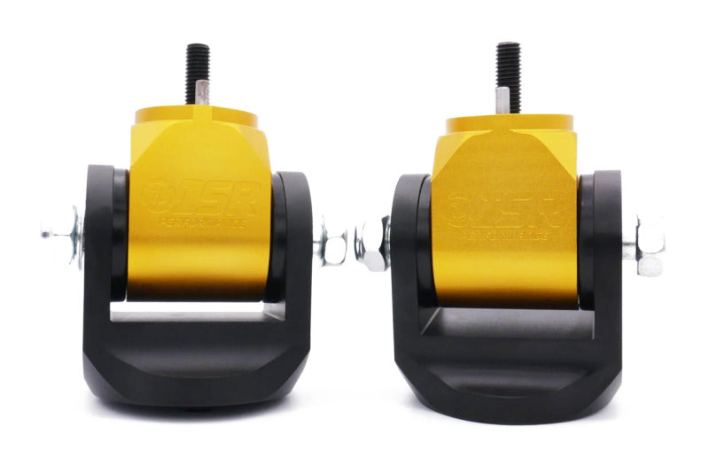 ISR Performance Billet Engine Mounts w/ Poly Bushings — Fits Nissan 350Z / G35 Z33