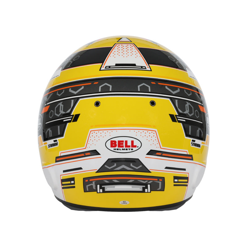Bell Helmet Rs7-K Stamina Anthracite/Yellow Lrg (60-61) Fia8878-2024/K2025