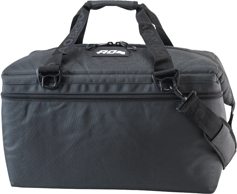 AO Coolers 48 Pack Ballistic Black/Charco (AOBA48BKCH)