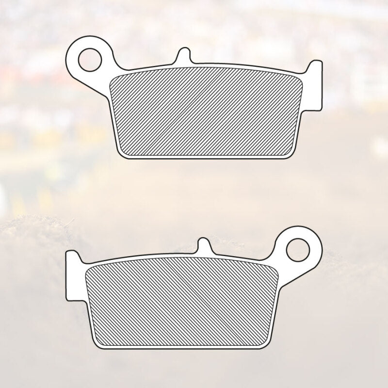 Renthal Works Rear Brake Pads — Fits Honda, Kawasaki, Suzuki, Yamaha