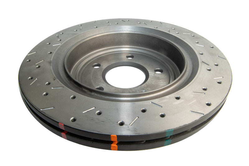 DBA 2009 Chevrolet Corvette ZR1 4000 Series Drilled and Slotted Rear Rotor