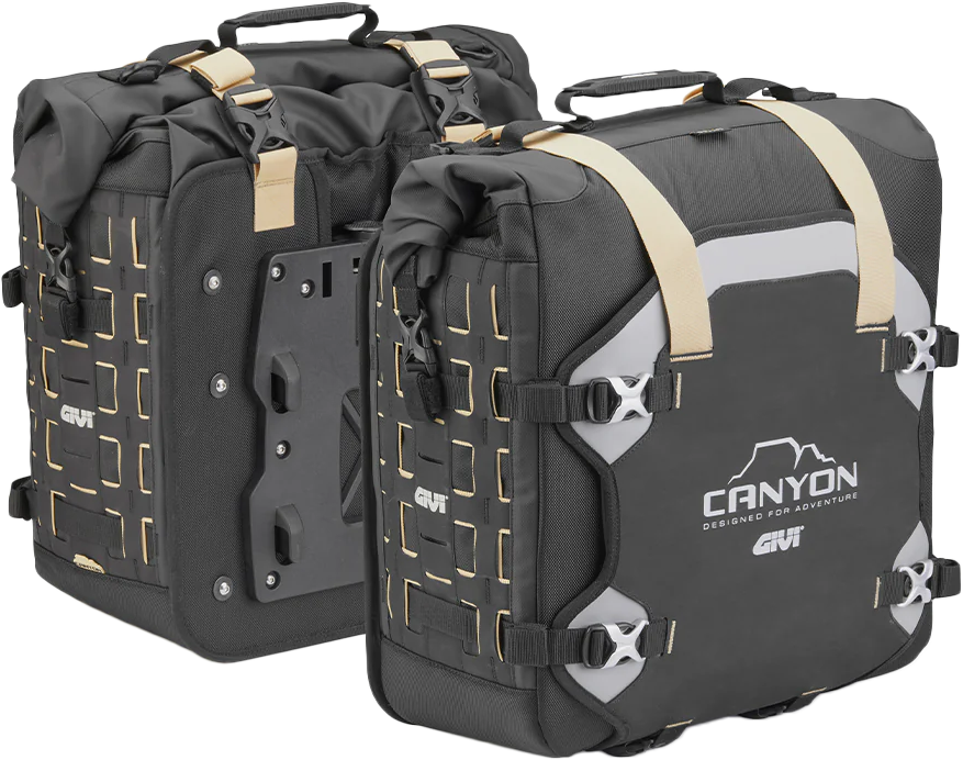 GIVI Canyon ADV Saddlebags 35L EA Black (GRT709B)