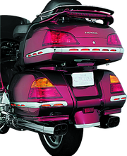 Cargar imagen en el visor de la galería, Kuryakyn L.E.D. Trunk Molding For 01-10 GL1800 Chrome Red Lens