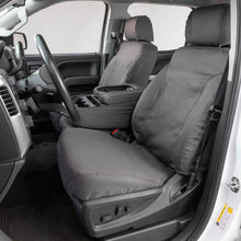 Load image into Gallery viewer, Covercraft 19-24 Dodge Ram Polycotton SeatSaver Custom Front Row Seat Covers - Grey