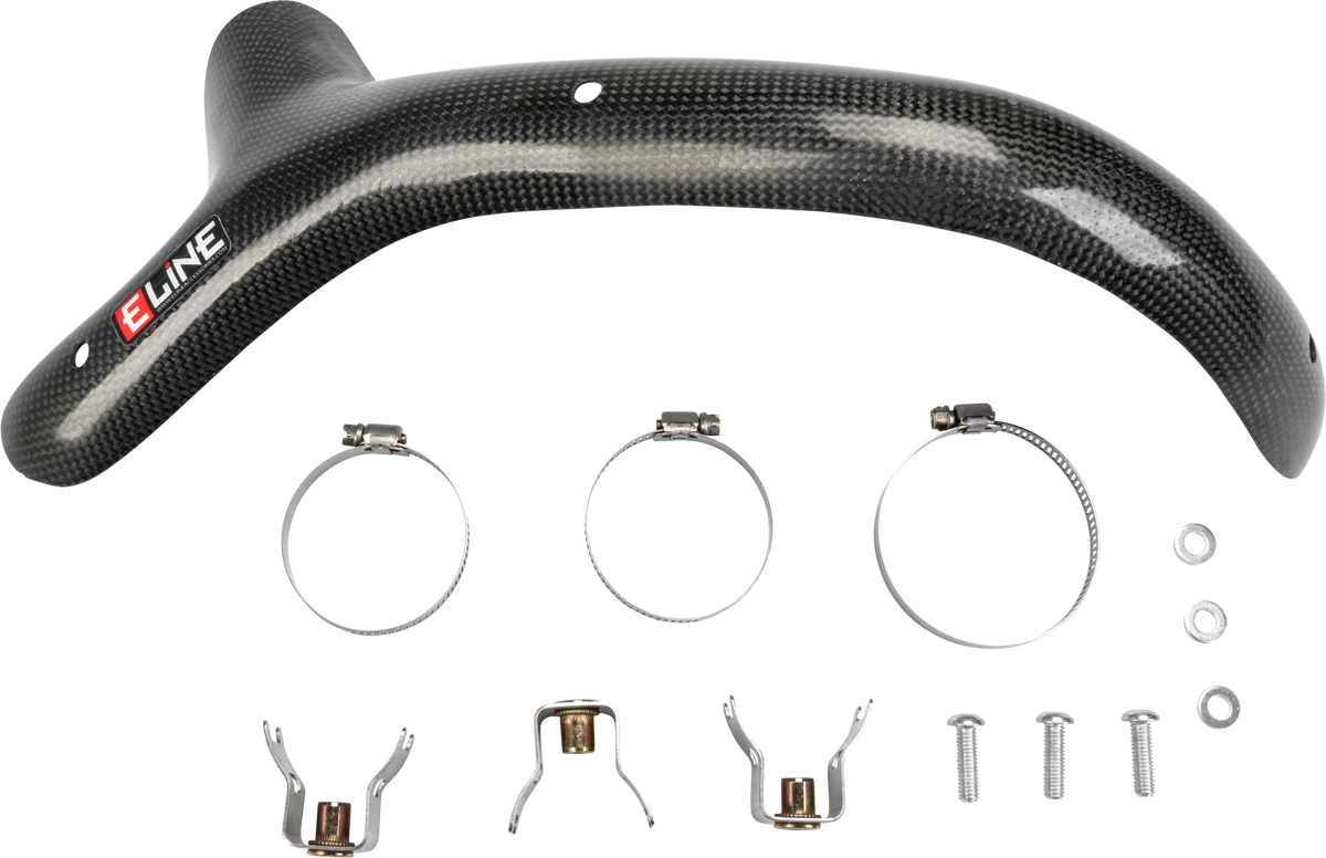 E-Line Accessories Carbon Fiber Heat Shields HUS/KTM (MHS50020)