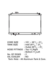Cargar imagen en el visor de la galería, CSF 03-06 Nissan 350Z Radiator