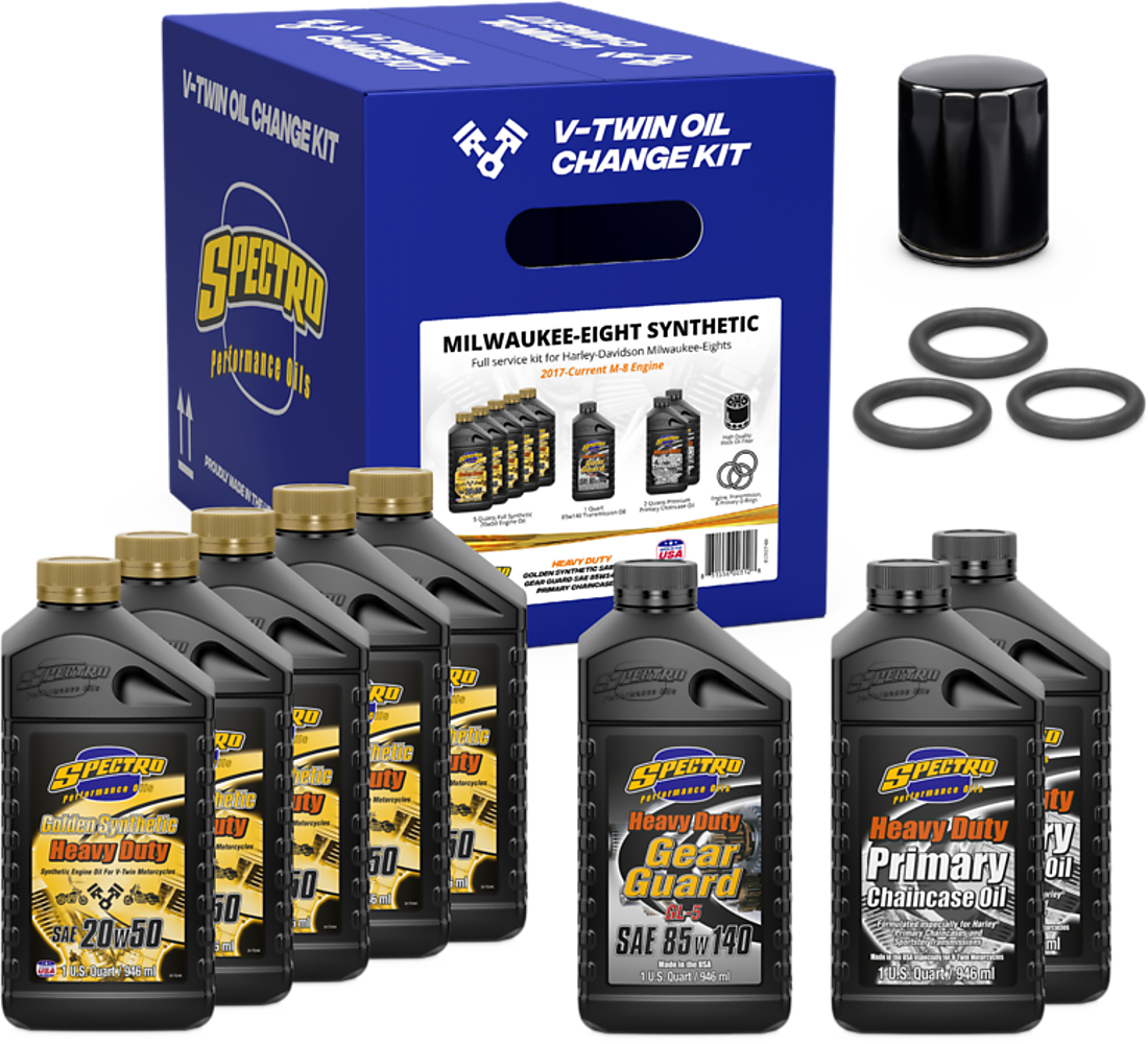 Spectro V-Twin Full OIL Service KIT M8 Synthetic (311474)
