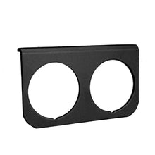 Cargar imagen en el visor de la galería, Autometer 2-1/16in Black 2-Hole Gauge Panel