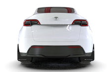 Cargar imagen en el visor de la galería, Rally Armor 20-22 Tesla Model Y Black Mud Flap - Metallic Black Logo