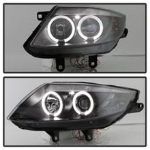 Cargar imagen en el visor de la galería, Faros delanteros de proyector Spyder BMW Z4 03-08, solo modelos Xenón/HID - Halo LED negro PRO-YD-BMWZ403-HID-BK