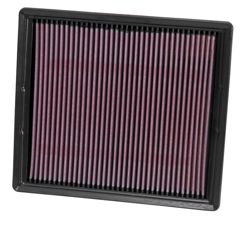 K&N Replacement Air Filter - Panel for 13-17 Chevrolet Malibu, 14-19 Impala, 13-17 Buick Regal