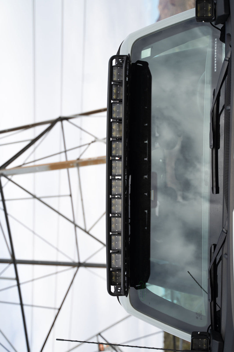 Soporte de luz curvo DV8 21+ Ford Bronco para luces de 12 3 in