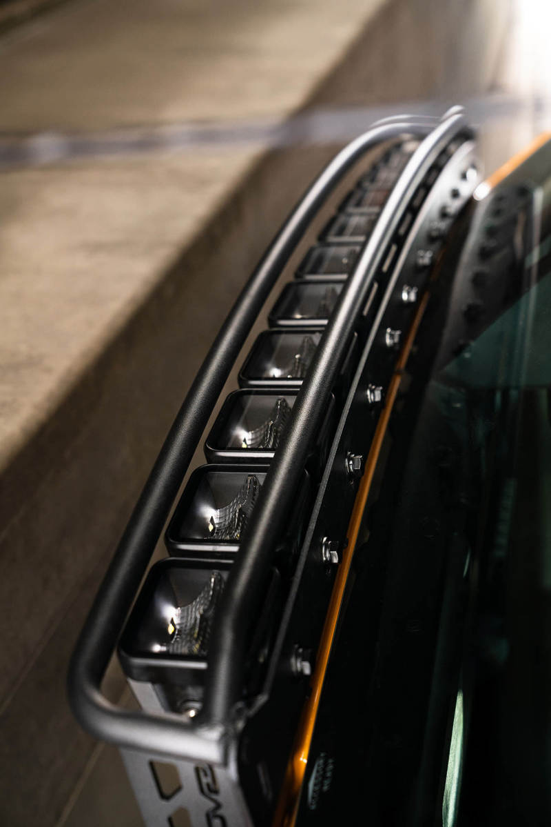 Soporte de luz curvo DV8 21+ Ford Bronco para luces de 12 3 in