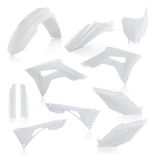 Cargar imagen en el visor de la galería, Acerbis 19-21 Hon CRF250R/450R/2022 CRF450R-S (Air Box Cover/ No Tank Cover) Full Plastic Kit - Wht