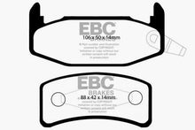 Cargar imagen en el visor de la galería, EBC 88-90 Buick Regal 2.8 Greenstuff Rear Brake Pads