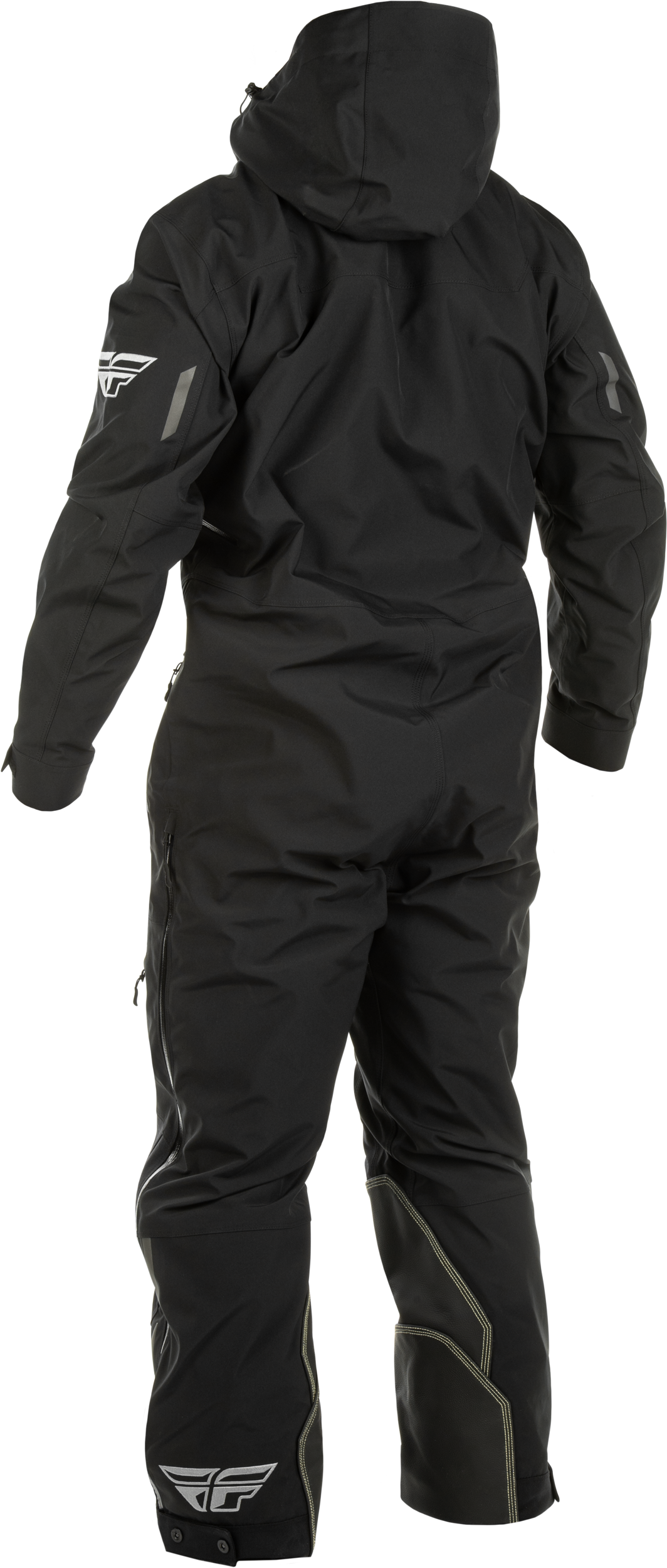 Fly Racing Cobalt Shell Snowbike Monosuit Black/Grey Large (470-4394L)