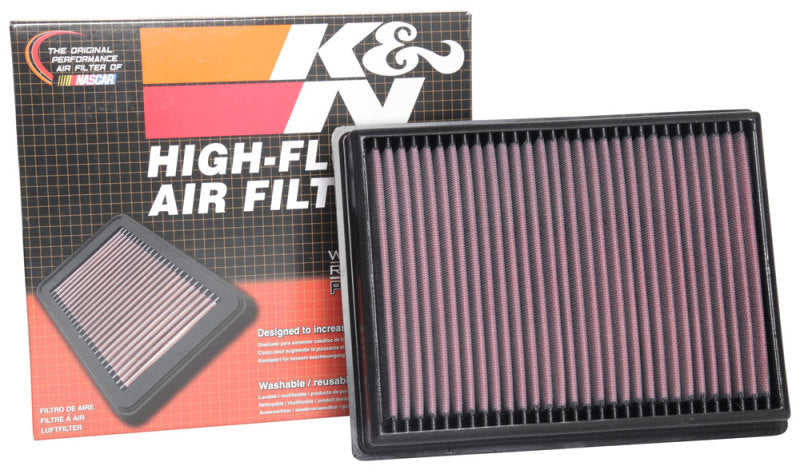 K&N Replacement Air Filter — Fits 2021-2024 Ford Bronco Sport, 2020-2024 Ford Escape