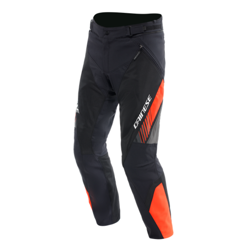 Dainese Drake 2 Air Absoluteshell Pants Black/Red Fluorescent Size - 54