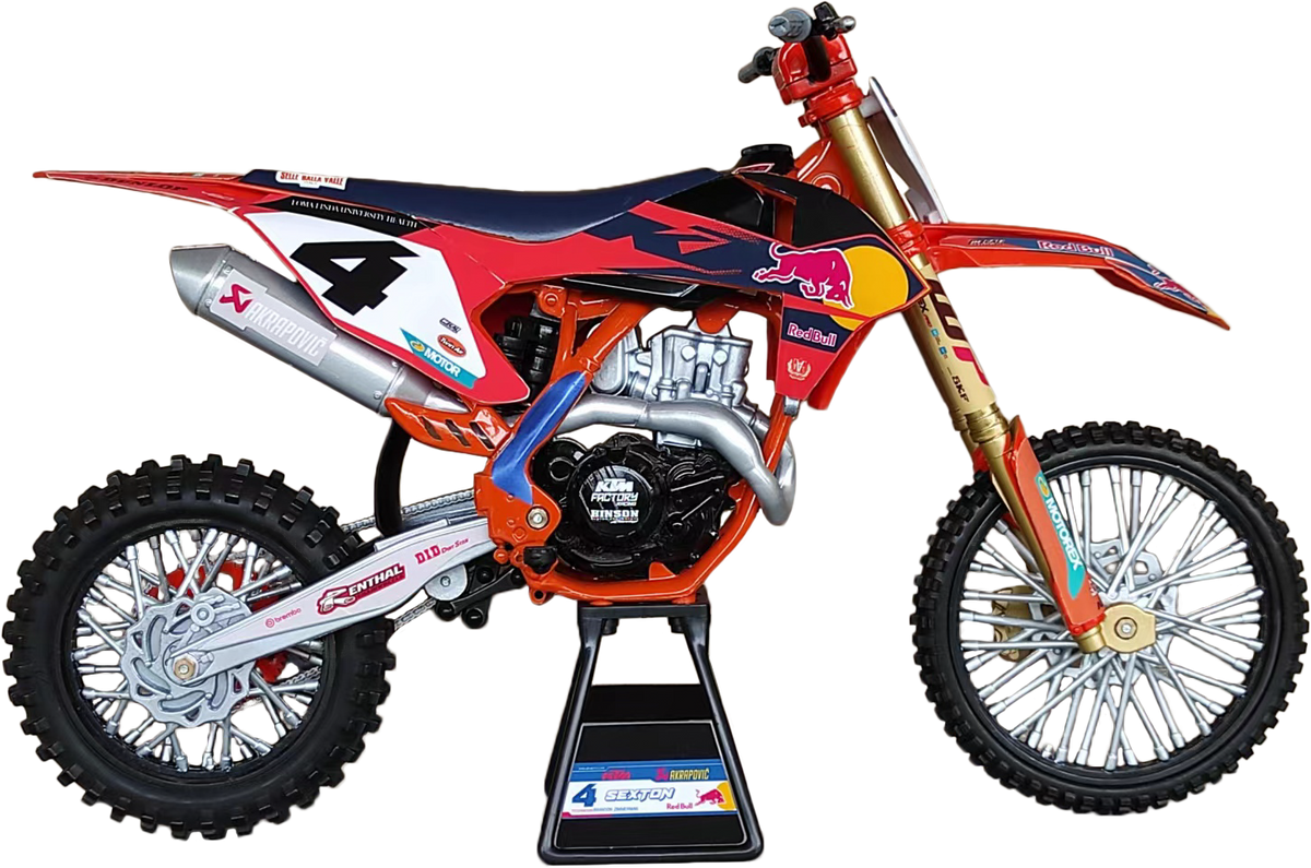 NEW-RAY 1:12 Scale RED Bull KTM Chase Sexton #4 (58473)