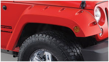 Cargar imagen en el visor de la galería, Bushwacker 07-18 Jeep Wrangler Pocket Style Flares 2pc - Black