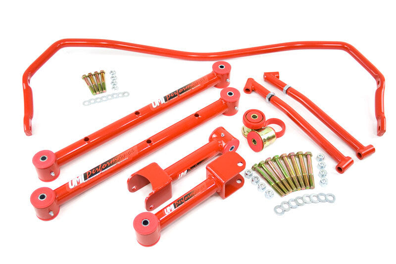 UMI Performance 68-72 GM A-Body Rear Suspension Kit - Red — Fits 1968-1972 Buick, Chevrolet, Oldsmobile, Pontiac