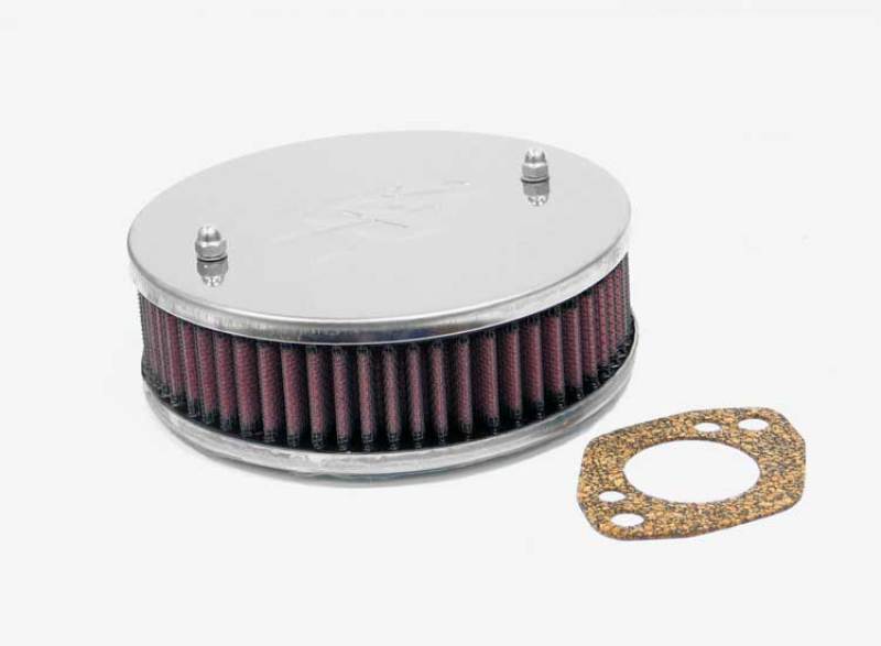 K&N 56-9128 Custom Racing Air Filter Assembly - Cotton Gauze, 1.75in Height