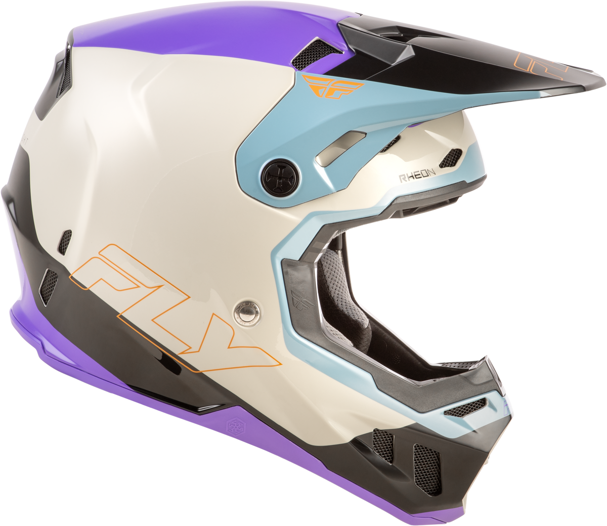 Fly Racing Formula CC Glide Helmet Purple/Stone/Black LG (73-4355L)