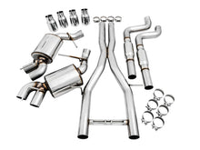 Cargar imagen en el visor de la galería, AWE Tuning 16-19 Chevy Camaro SS Res Cat-Back Exhaust -Touring Edition (Quad Chrome Silver Tips)