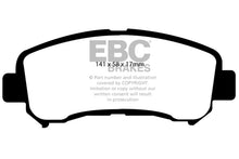 Cargar imagen en el visor de la galería, EBC 14+ Nissan Juke 1.6 Turbo Nismo RS Greenstuff Front Brake Pads