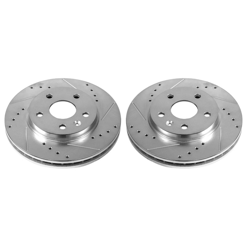 Power Stop 11-16 Buick LaCrosse Front Evolution Drilled & Slotted Rotors - Pair