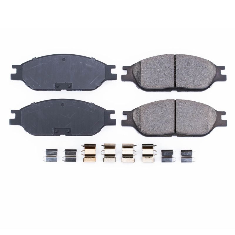 Power Stop 99-03 Ford Windstar Front Z17 Evolution Ceramic Brake Pads w/Hardware