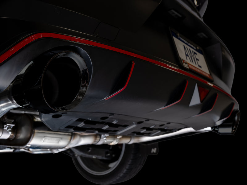 AWE 22-26 Hyundai Elantra N SwitchPath Cat-Back Exhaust - Diamond Black Tips