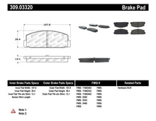 Cargar imagen en el visor de la galería, StopTech Performance 89-95 Mazda RX7 / 03-05 Mazda 6 Rear Brake Pads