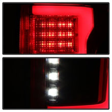 Cargar imagen en el visor de la galería, Spyder 15-18 Ford F-150 LED Tail Lights (w/Blind Spot) - Red Clear (ALT-YD-FF15015BS-LBLED-RC)