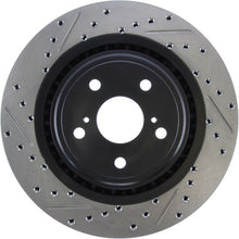 Cargar imagen en el visor de la galería, StopTech Sport Drilled &amp; Slotted Rotor - Front Right