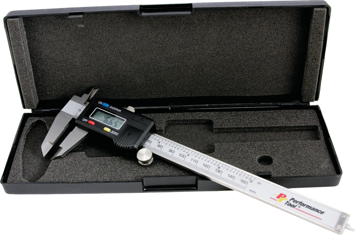 Performance Tool Digital Caliper 0-6" (W80152)