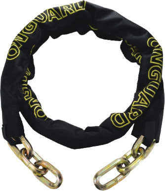 Onguard Beast 8018L Chain Without Lock Black/Yellow 7 FT (45008018L)