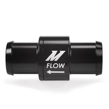 Cargar imagen en el visor de la galería, Mishimoto One-Way Check Valve 3/4in Aluminum Fitting - Black