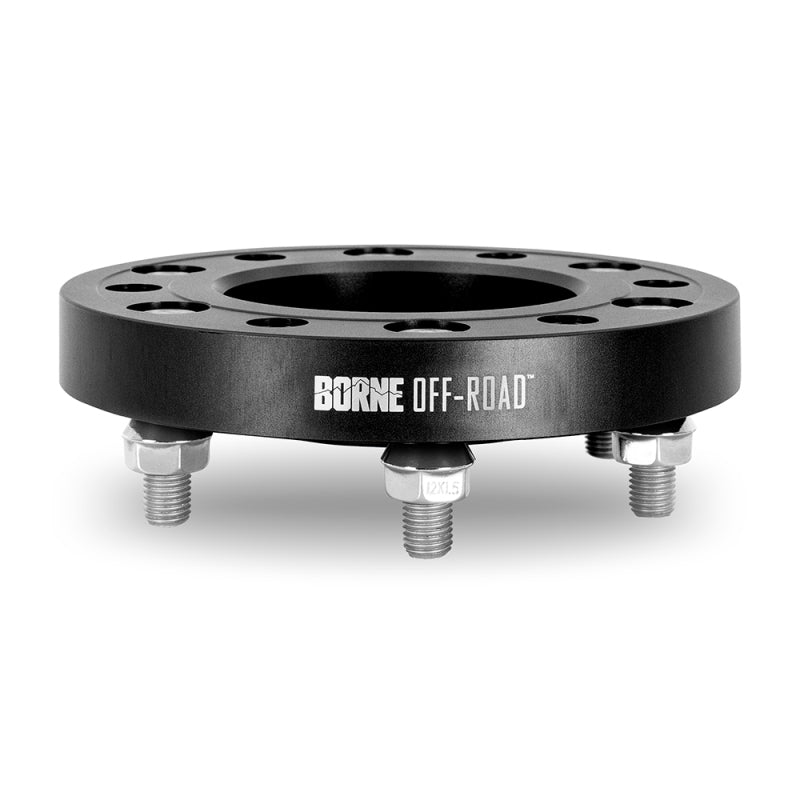Mishimoto Wheel Spacers - 6x139.7 - 93.1 - 25mm - M12 - Black (BNWS-001-250BK)
